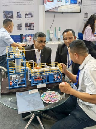 浙江环保服务企业集体亮相印尼展会 绿色技术拓荒东南亚市场