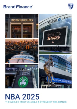 独家首发：《Brand Finance 2025年最具价值NBA球队品牌榜单报告》出炉