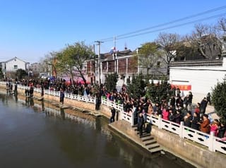 人欢鱼跃庆丰收 年年有余福气来